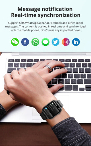 COLMI C60 Smartwatch 1.9 inch Full Screen Bluetooth Calling Heart Rate Sleep Monitor 19 Sport Models Smart Watch For Men Women ALODIA STORE