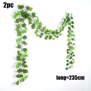 50-105CM Artificial Hanging Flower Plant Fake Vine Willow Rattan Flower Artificial Hanging Plant For Home Garden Wall Decoration ALODIA STORE