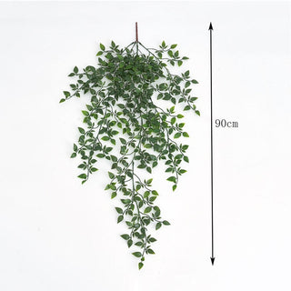 76cm Artificial Green Plants Hanging Ivy Leaves Radish Seaweed Grape Fake Flowers Vine Home Garden Wall Party Decoration ALODIA STORE