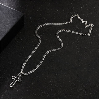 Crystal Zircon Heart Star Charm Layered Pendant Necklace Set for Women Charms Fashion Square Rhinestone Female Vintage Jewelry ALODIA STORE