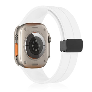 Magnetic Strap For Apple watch ultra band 44mm 45mm 49mm 40mm 41mm 42mm 38mm 45 mm Silicone Bracelet iWatch Series 7 8 se 6 5 3 ALODIA STORE