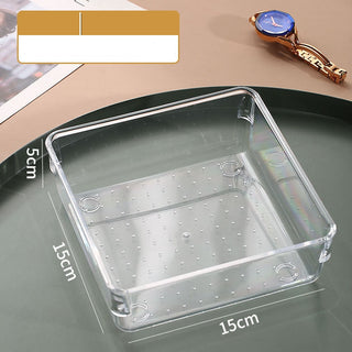 Anti-oxidation Jewelry Storage Bag Desktop Drawer Organizer Transparent Necklace Bracelet Ring Holder Jewelry Organizer Boxes ALODIA STORE