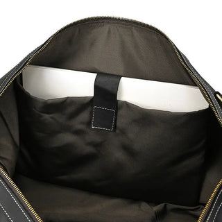 100% Genuine Crazy Horse Leather Men Travel Bags With Rivet Big HandBag For Male Cowhide Duffel Bag Mans Travelling Bag luxury ALODIA STORE