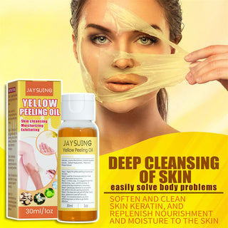 30ml Exfoliating Yellow Skin Oil Bleaching Dark Skin Removing Arms Knees Melanin Moisturizing Skin Whitening Beauty Skin Care ALODIA STORE