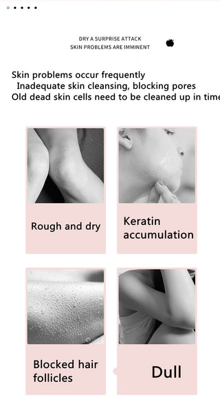 140g Facial Exfoliating Body Scrub Whitening Moisturizing Peeling Cream Gel Face Scrub Clean Pores Tender and Moist ALODIA STORE