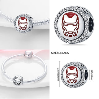 new 100% 925 sterling silver disney charm of ley 925 Chain Beaded Suitable For Ladies Original Pandora Bracelet DIY Jewelry ALODIA STORE