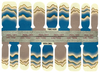 22tips Solid color Toenail Sticker ALODIA STORE
