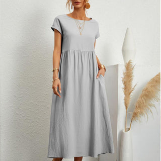 Sexy Black Dress Vintage Flower Long Puff Sleeve Chiffon Dresses ALODIA STORE