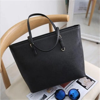 Women Pu Leather Women Handbags Female Shoulder bag designer Luxury Lady Tote Large Capacity Zipper Shoulder Bag ALODIA STORE