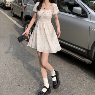 Floral Design Korean Style Lovely Simple Trendy Summer ALODIA STORE