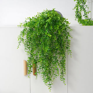 Artificial Plant Persian Fern Leaves Vines Room Home Garden Decoration Accessories Wedding Party Wall Hanging Balcony Decoration ALODIA STORE