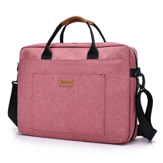 Men Canvas Business Briefcase Office Travel Messenger Large Tote Women's Computer Work Bag Business Trip File Package Laptop Bag ALODIA STORE