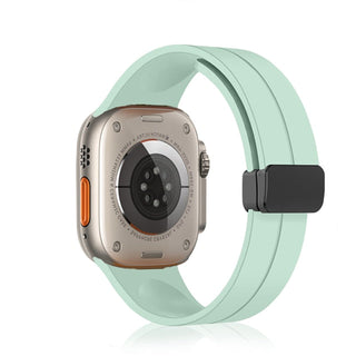 Magnetic Strap For Apple watch ultra band 44mm 45mm 49mm 40mm 41mm 42mm 38mm 45 mm Silicone Bracelet iWatch Series 7 8 se 6 5 3 ALODIA STORE