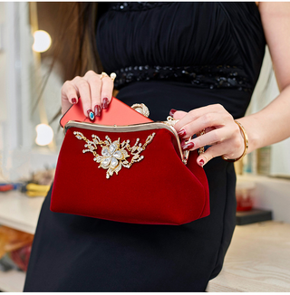 Crystal Clutches Bag Party ALODIA STORE