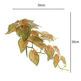 1PC Artificial Plants Green Turtle Leaves Simulation Turtle Back Leaf Tropical Wedding Party Table Living Room Home Garden Decor ALODIA STORE
