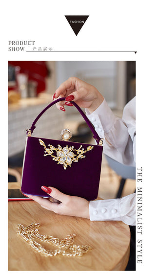 Crystal Clutches Bag Party ALODIA STORE
