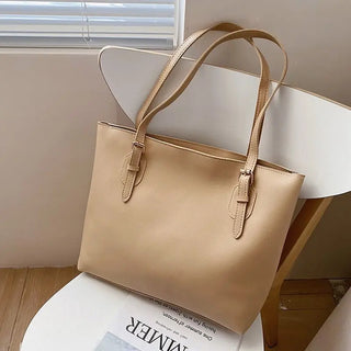 Women's Vintage PU Leather Tote Hobo Shoulder Bag Handbag High Capacity Travel Commute School Work Business Bags for Female E298 ALODIA STORE