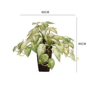 1PC Artificial Plants Green Turtle Leaves Simulation Turtle Back Leaf Tropical Wedding Party Table Living Room Home Garden Decor ALODIA STORE