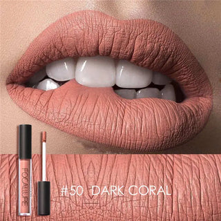 FOCALLURE 39 Color Matte Lipgloss Lip Tint Paint Colors Long Lasting Waterproof Liquid Moisturizing Lipstick Beauty Makeup ALODIA STORE