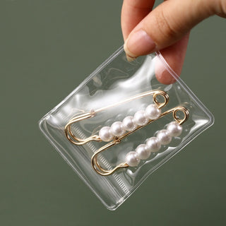 Anti-oxidation Jewelry Storage Bag Desktop Drawer Organizer Transparent Necklace Bracelet Ring Holder Jewelry Organizer Boxes ALODIA STORE