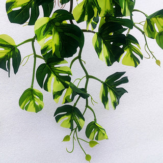1PC Artificial Plants Green Turtle Leaves Simulation Turtle Back Leaf Tropical Wedding Party Table Living Room Home Garden Decor ALODIA STORE