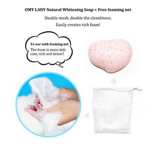 80g  Rapid Skin Bleaching Cream Soap Armpits Underarm /Groin Whitening Peach Scented Feminine Intimate Wash Body Scrub ALODIA STORE
