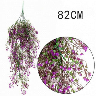 Artificial Plant Persian Fern Leaves Vines Room Home Garden Decoration Accessories Wedding Party Wall Hanging Balcony Decoration ALODIA STORE