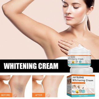 For Women Men Underarm Whitening Cream Armpit Knee Dark Dullness Skin Intimate Area Bleaching Cream Moisturizing Brighten Lotion ALODIA STORE