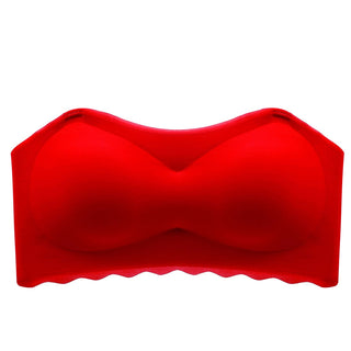 strapless sexy lingerie tube top bh bras for women plus size thinpadded bralette brassiere girl seamless wireless SML ALODIA STORE