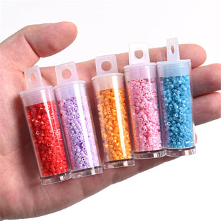 1200pcs Japanese Glass Seed Beads Uniform 2mm SeedBeads For Jewelry Making Diy Bracelet Necklace Small Craft Beads ALODIA STORE