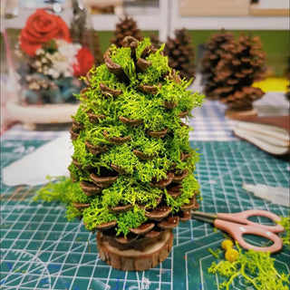 40g Simulation Artificial Moss Green Eternal Life Moss Grass Fake Plant For Home Wall Decor Garden Micro Landscape Material Gift ALODIA STORE