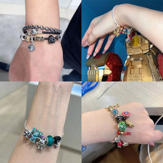 Disney Marvel Rescuer Star Charms Wars Beads For Original Pandora 925 sterling silver Bracelet Necklace Jewelry plata de ley 925 ALODIA STORE