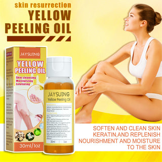 30ml Exfoliating Yellow Skin Oil Bleaching Dark Skin Removing Arms Knees Melanin Moisturizing Skin Whitening Beauty Skin Care ALODIA STORE