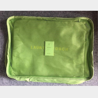 6Pcs/Set Travel Bag Men And women Packing Cubes Unisex Travel Storage Bags Kit ALODIA STORE