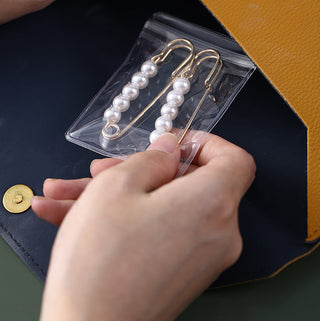 Anti-oxidation Jewelry Storage Bag Desktop Drawer Organizer Transparent Necklace Bracelet Ring Holder Jewelry Organizer Boxes ALODIA STORE