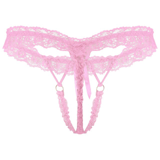 YiZYiF Jockstrap Men G Strings Thongs Sexy Underwear Mens Lingerie O-rings And Beads G-string Bikini String Homme Thong Men Sexy ALODIA STORE