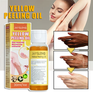 30ml Exfoliating Yellow Skin Oil Bleaching Dark Skin Removing Arms Knees Melanin Moisturizing Skin Whitening Beauty Skin Care ALODIA STORE