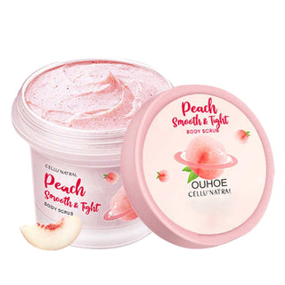 100g Peach Body Scrub Deeply Exfoliates Scrubs For Brightening Skin Gentle Body Scrubs Exfoliator For Deep Skin Moisturizing ALODIA STORE