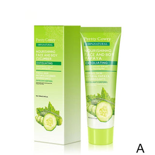 100ml Papaya Deep Cleansing Scrub Face Cream Peeling Skin Moisturizing Care Face Body Gel Cream Skin Whitening Body Face Clean ALODIA STORE