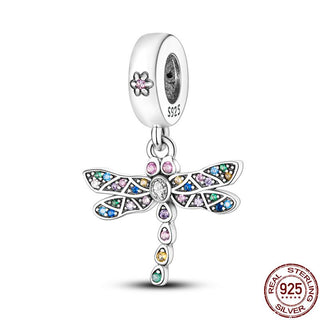 925 Sterling Silver Heart Shaped Charm Bead Fits Original Pandora Bracelet Necklace Women Chameleon Pendant DIY Fine Jewelry Hot ALODIA STORE