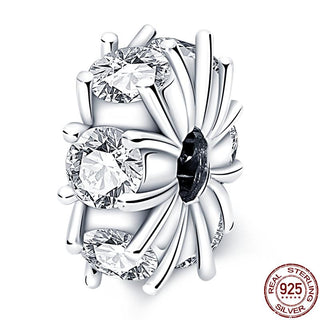 925 Sterling Silver Heart Shaped Charm Bead Fits Original Pandora Bracelet Necklace Women Chameleon Pendant DIY Fine Jewelry Hot ALODIA STORE