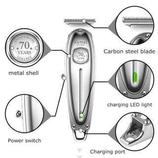 Carbon Steel Blade Hair Clipper ALODIA STORE