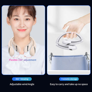 Hanging Neck Foldable Fan ALODIA STORE