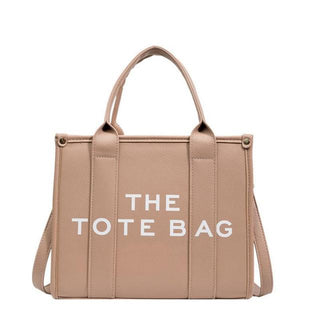Luxury Designer The Tote Bag for Women Large Capacity Leather Handbags Female ALODIA STORE