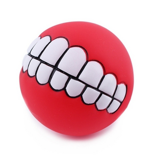 Pet Ball Teeth Silicon Chew Toys for Large Breeds ALODIA STORE