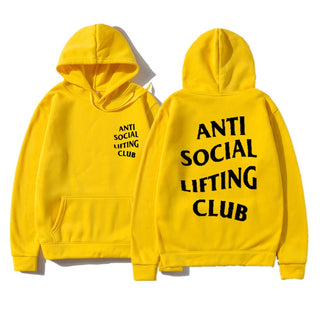 Anti Social Lifting Club Hoodies ALODIA STORE