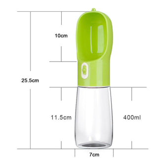 Pet Dog Water Bottle Feeder ALODIA STORE