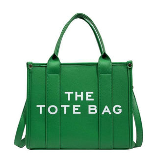 Luxury Designer The Tote Bag for Women Large Capacity Leather Handbags Female ALODIA STORE
