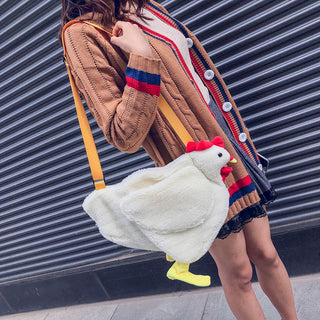 Cartoon Chicken Shoulder Bags ALODIA STORE