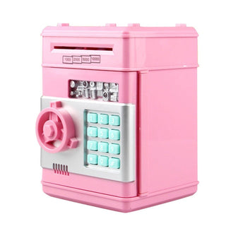 Electronic Piggy Bank ATM Mini Money Box Safety bank ALODIA STORE
